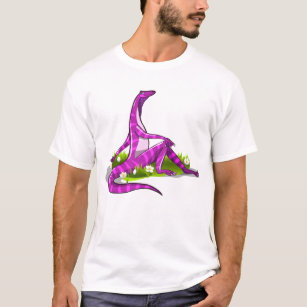 Camiseta Iguanodon Mostrando Sua Beleza Natural.