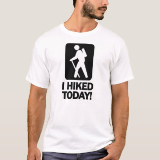 Camiseta iHiked hoje