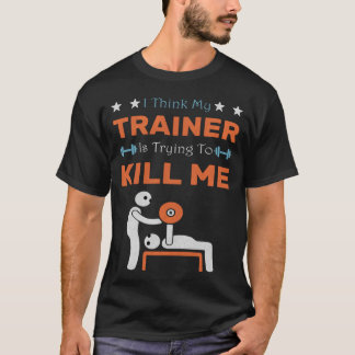 Camiseta Ihink Myrainer Isryingo Kill Me Gym Humor Workout 