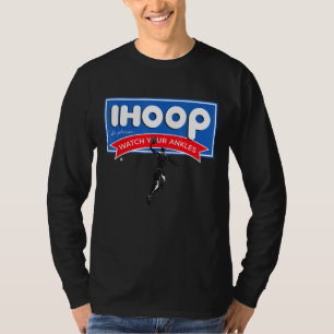 Camiseta Ihoop Funny Basball Kids Adultos Meninas