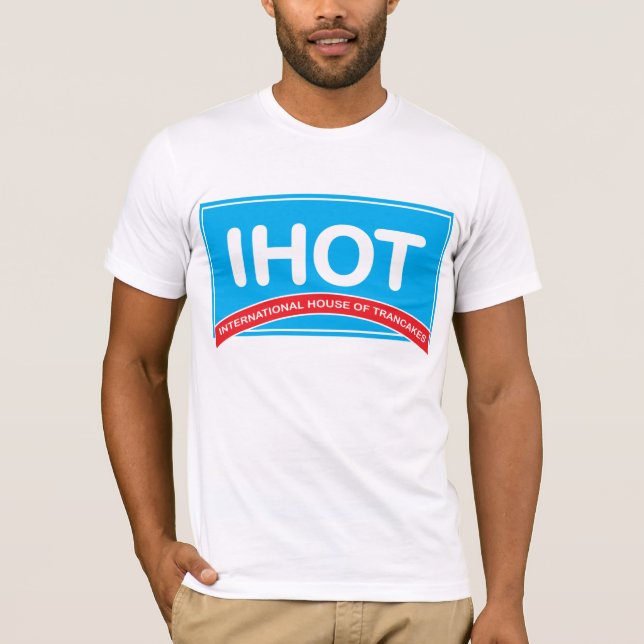 Camiseta IHOT - Casa internacional de Trancakes (Frente)