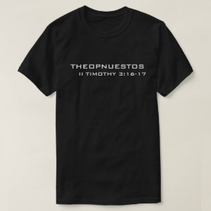 Camiseta II 3:16 de Timothy - t-shirt 17 (de Theopneustos)