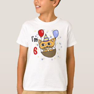 Camiseta Ik ben 6 verjaardag