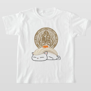 Camiseta Ika Squid Sushi Cat