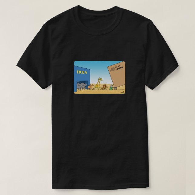 Camiseta Ikea Ark (Frente do Design)