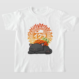 Camiseta Ikura Salmon Roe Sushi Cat