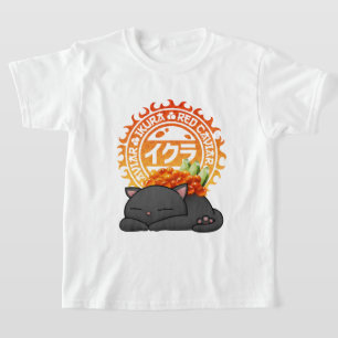 Camiseta Ikura Salmon Roe Sushi Cat