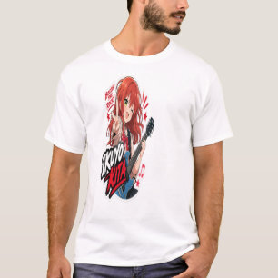 Camiseta : Ikuyo Kita Anime Guitar Adesivo Música Rock