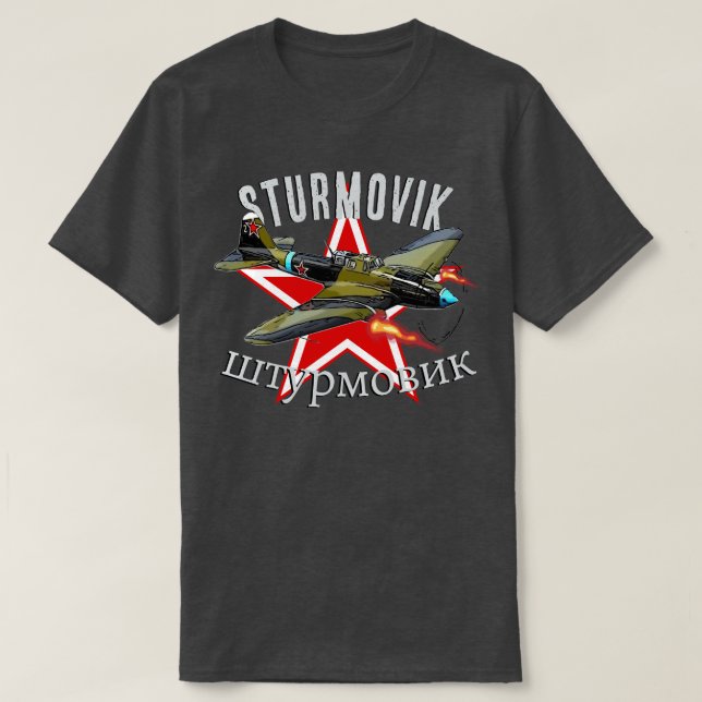 CAMISETA IL 2 STURMOVIK (Frente do Design)