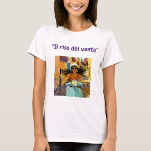 Camiseta “Il riso del vento” (O Riso do Vento)