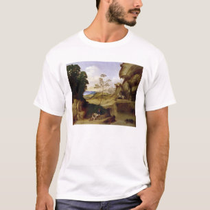 Camiseta IL Tramonto (o por do sol) (óleo em canvas)