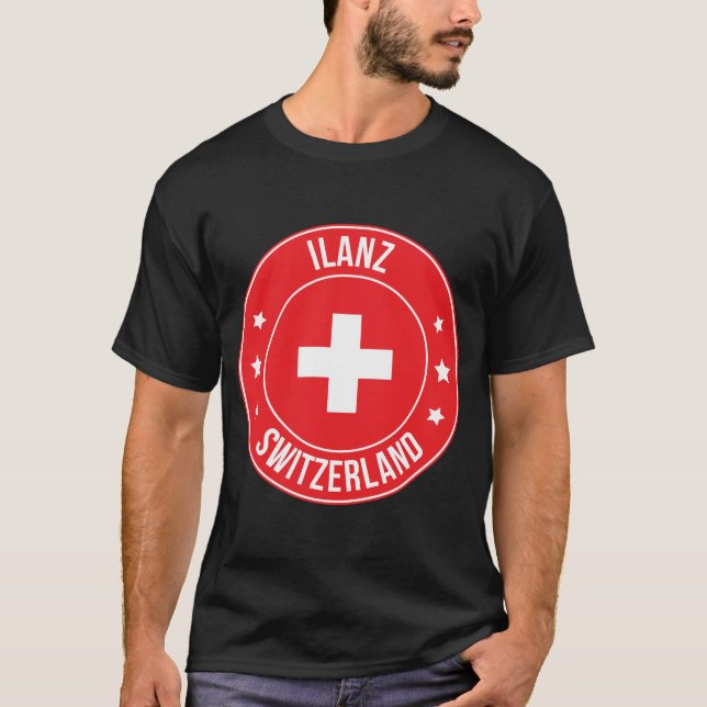 Camiseta Ilanz, Cidade da Suíça (Frente)