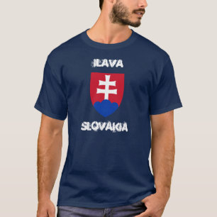 Camiseta Ilava, Eslováquia com casaco de armas