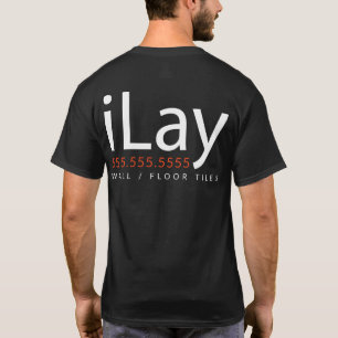 Camiseta iLay. Desgaste relativo à promoção do Tiler da