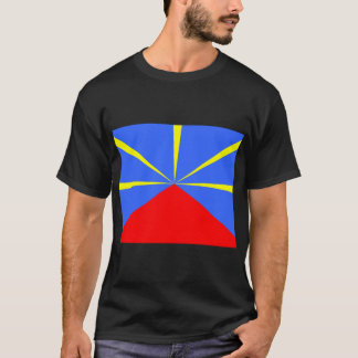 Camiseta Ile Réunion 974 Reunion Island Drapeau Maveli