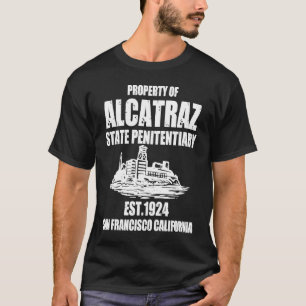 Camiseta Ilha Alcatraz, São Francisco Califórnia