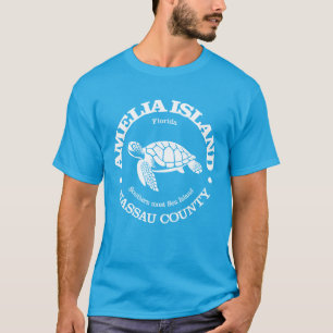 Camiseta Ilha Amelia (tartaruga marinha)