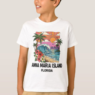 Camiseta Ilha Anna Maria Tropical Praia Lembrança Férias