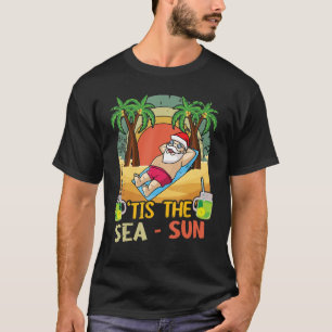 Camiseta Ilha Beach Julho Natal Sun Sea Papais noeis Em Pra