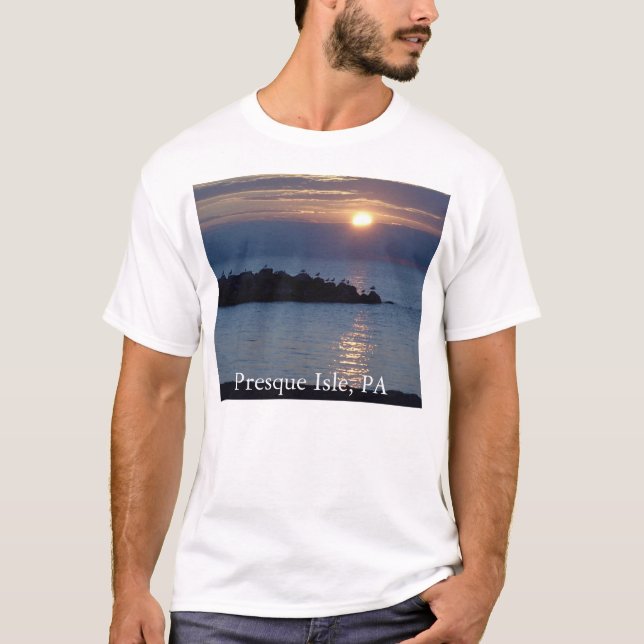 Camiseta Ilha bonita de Presque (Frente)