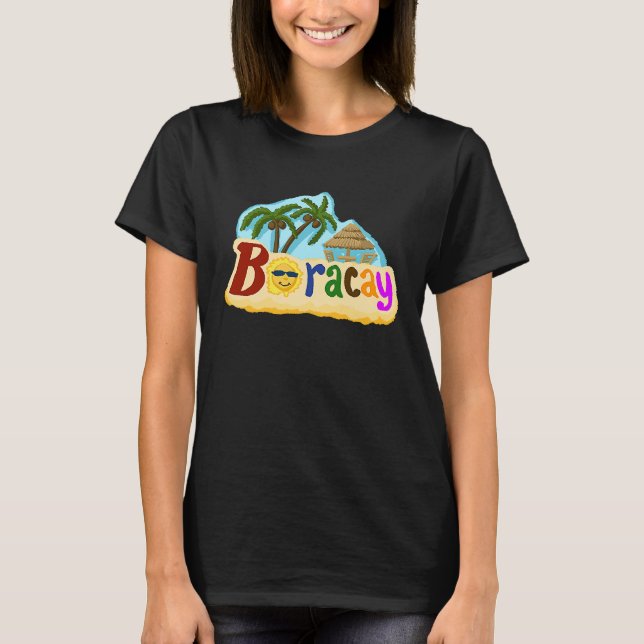 Camiseta Ilha Boracay Filipinas (Frente)
