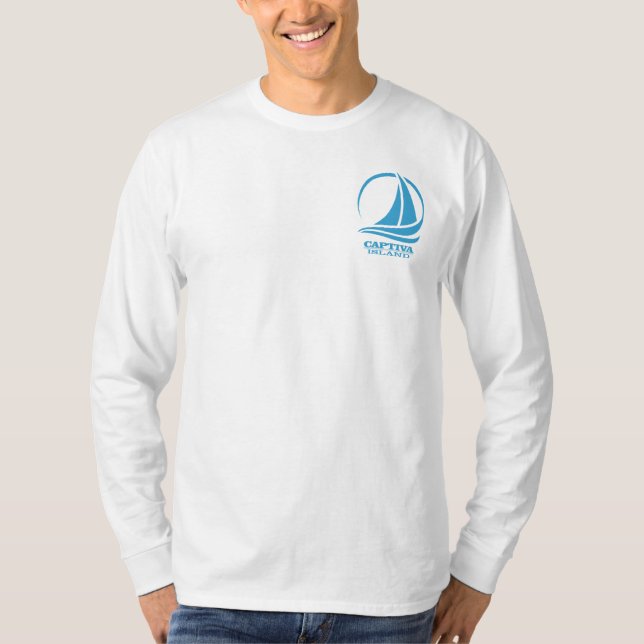 Camiseta Ilha Captiva (concha) (Frente)