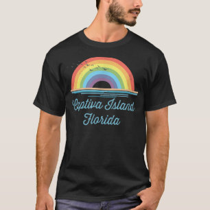 Camiseta Ilha Captiva Flórida Gráfico de Lembrança