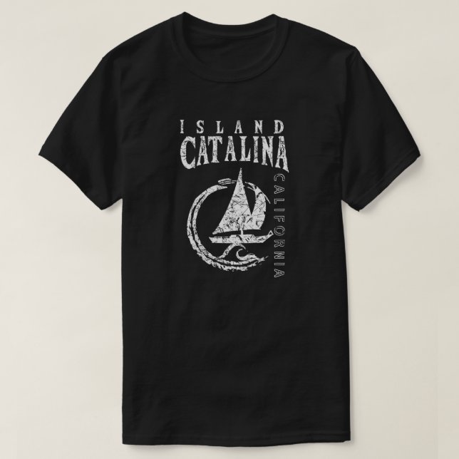 Camiseta Ilha Catalina (Frente do Design)