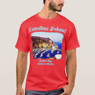 Camiseta Ilha Catalina Avalon Bay California Beach t