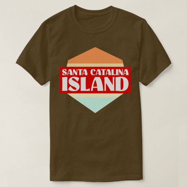 Camiseta Ilha Catalina papais noeis (Frente do Design)