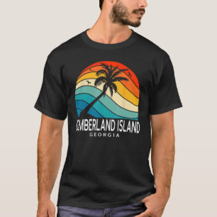 Camiseta Ilha Cumberland Geórgia Praia Tropical Palmeira