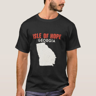Camiseta Ilha da Esperança Geórgia Estados Unidos Viagem Ge