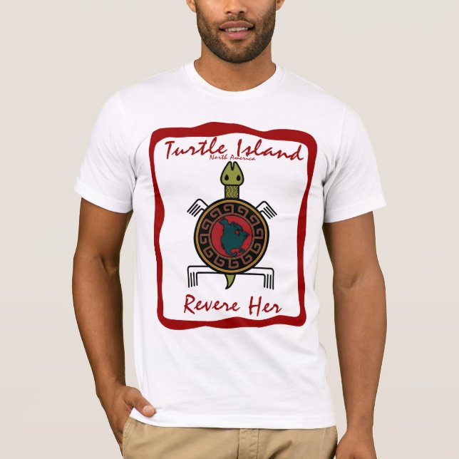 Camiseta Ilha da tartaruga (Frente)