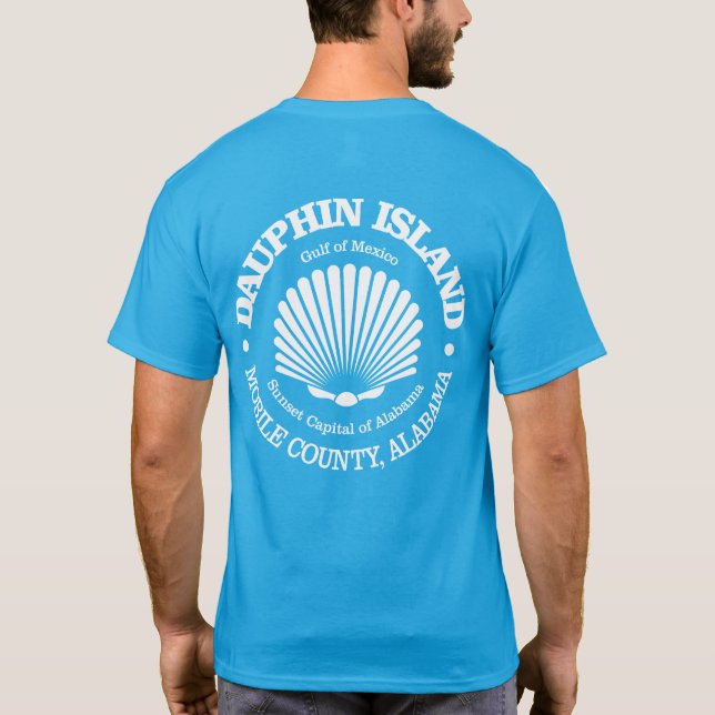 Camiseta Ilha Dauphin (concha) (Verso)