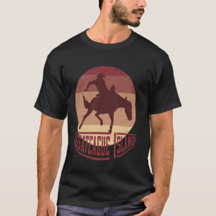Camiseta Ilha de Assateague Lembrança Maryland Cavalgada