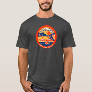 Camiseta Ilha de Catalina do papai noel - dois portos - o