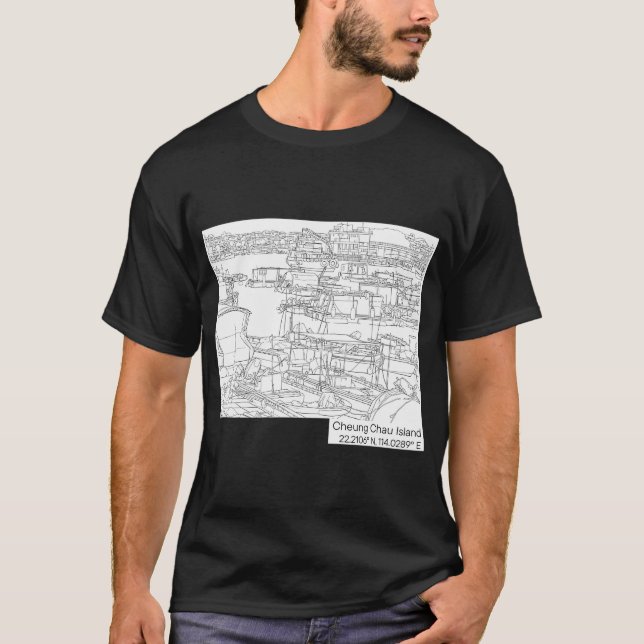 Camiseta Ilha de Cheung Chau (Frente)