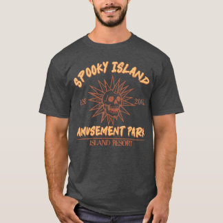 Camiseta Ilha de Entretenimento Spooky Island Est 2002 Ilha