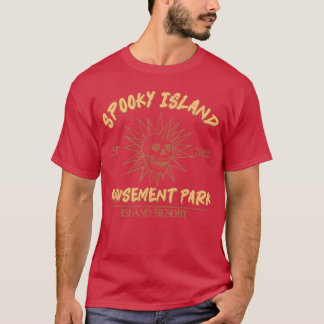 Camiseta Ilha de Entretenimento Spooky Island Est 2002 Ilha