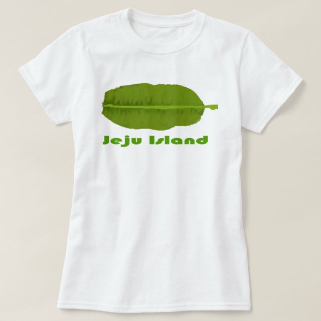Camiseta Ilha de Jeju (Frente do Design)