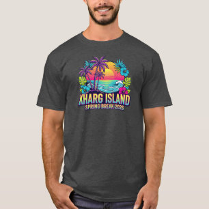Camiseta Ilha de Kharg Irã Férias de Primavera 2026 Camiset