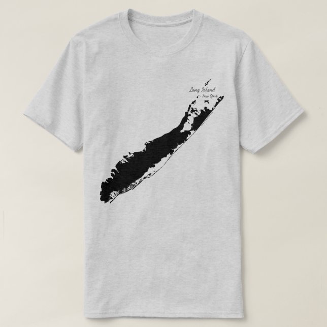 Camiseta Ilha de Lond Nova York (Frente do Design)