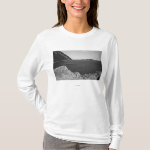 Camiseta Ilha de Lummi, WA - vista das rochas de Lummi