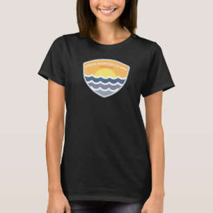 Camiseta Ilha de Manitou Michigan MI Vacinação Souvenir