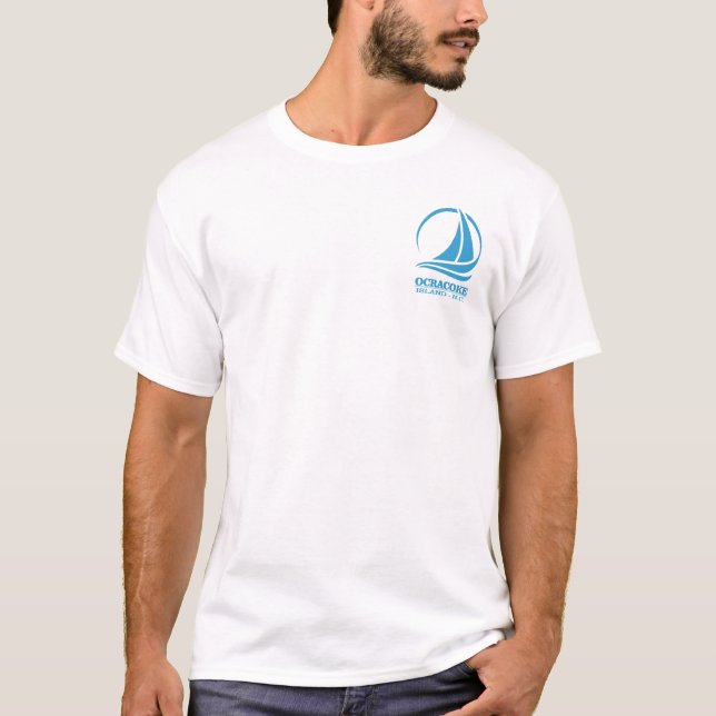 Camiseta Ilha de Ocracoke (Frente)