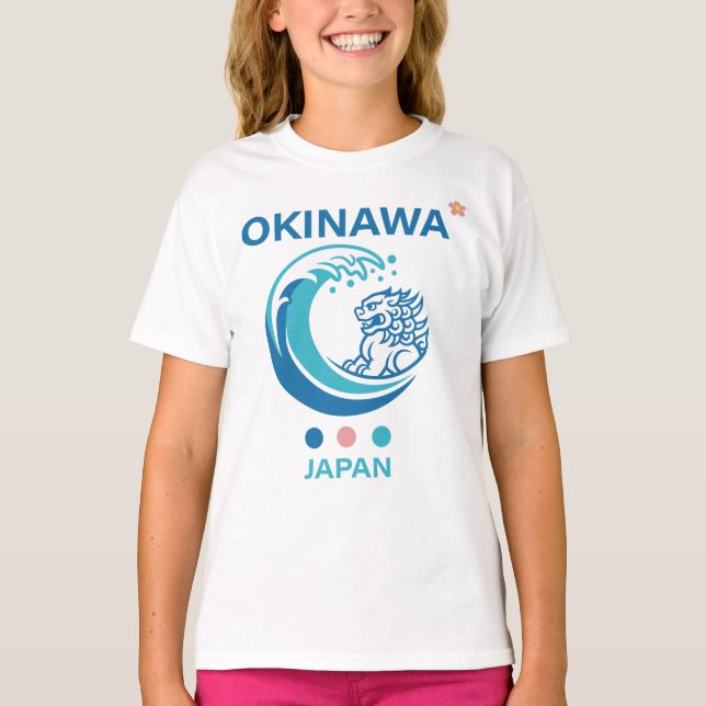 Camiseta Ilha de Okinawa Japão (Frente)