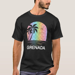 Camiseta Ilha de Praia de Férias de Sereia de Gernada Grupo