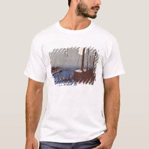 Camiseta Ilha de Tsukudajima e o distrito de Fukagawa