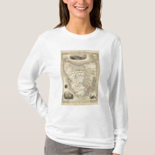 Camiseta Ilha de Van Diemen ou Tasmânia