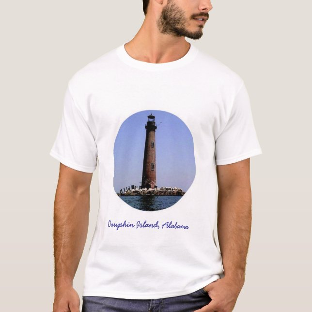 Camiseta Ilha do Dauphin, Alabama (Frente)